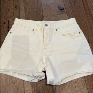 Lucky Brand Women's Cream Jean Shorts